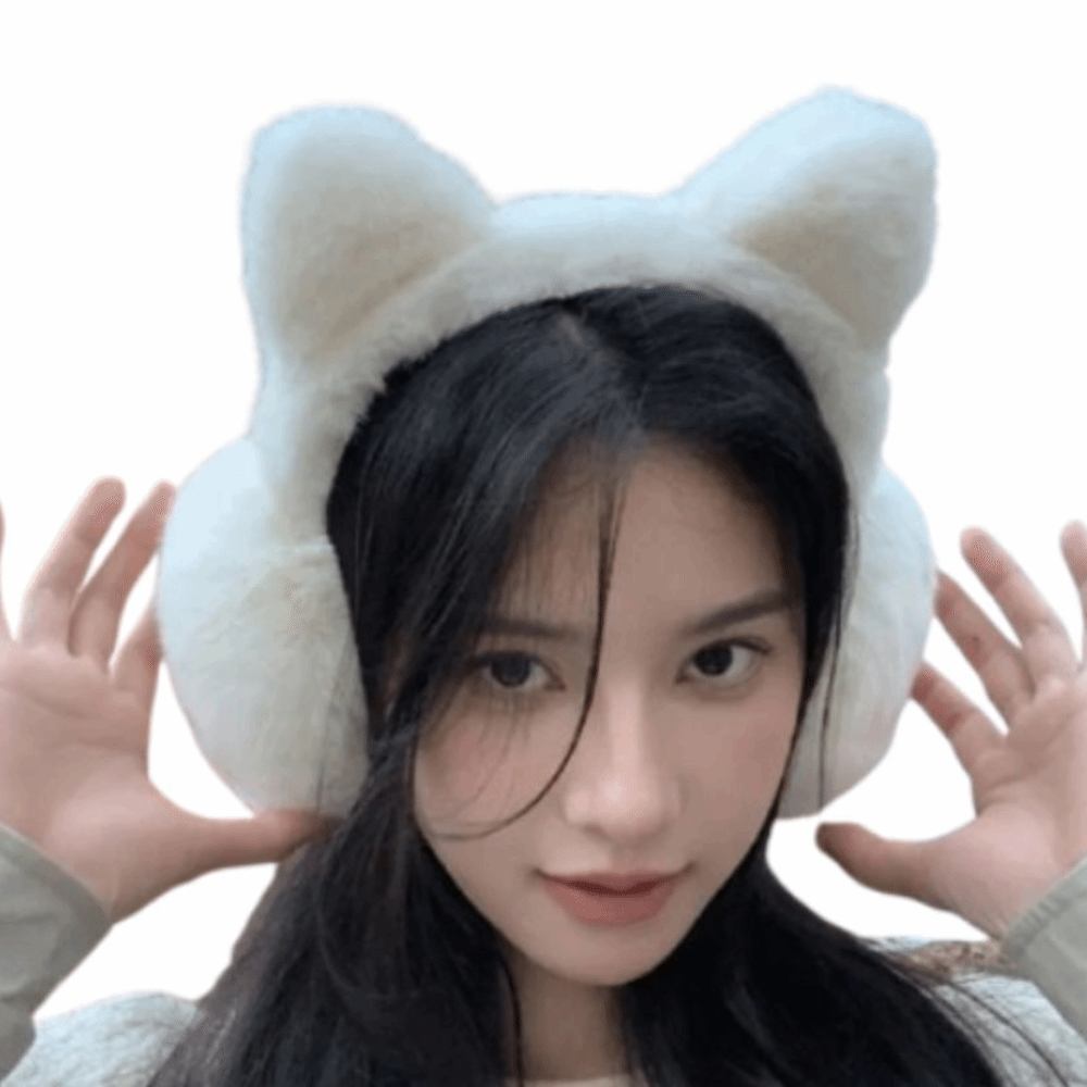 Earmuffs Foldable - ที่ปิดหูแมวแบบพับได้ น้ำหนักเบา หนา ป้องกันลม อุ่น ป้องกันความหนาวเย็น