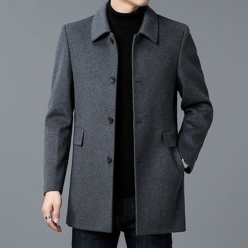 เสื้อโค้ทผสมขนสัตว์ สีขาว สำหร - Wool Scarf Men บทวิจารณ์และราคา