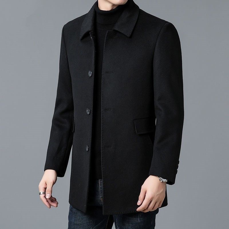 เสื้อโค้ทผสมขนสัตว์ สีขาว สำหร - Wool Scarf Men บทวิจารณ์และราคา