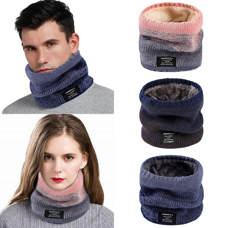 ฤดูหนาวผู้หญิงผู้ชายถัก Gradie - Wool Scarf Men บทวิจารณ์และราคา