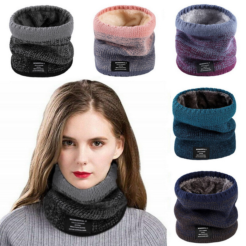 ฤดูหนาวผู้หญิงผู้ชายถัก Gradie - Wool Scarf Men บทวิจารณ์และราคา