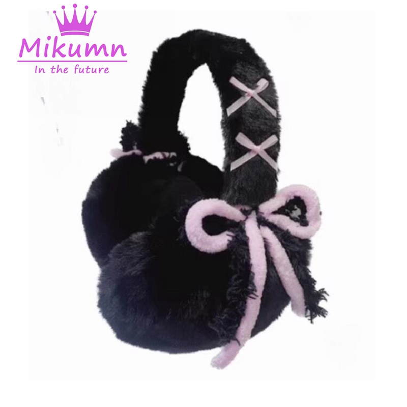 Mikumn Harajuku Y2k น่ารักหวาน - Earmuffs Foldable บทวิจารณ์และราคา