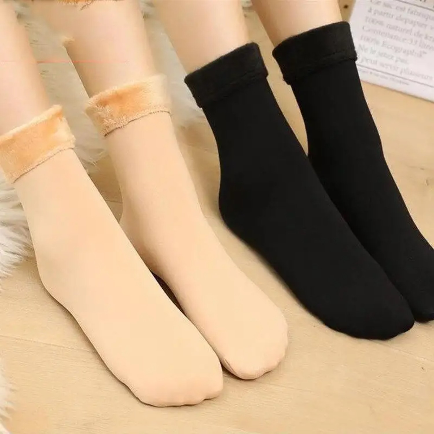 5คู่/ ถุงเท้าผู้หญิงกันหนาวสำห - Thermal Sock Wool บทวิจารณ์และราคา