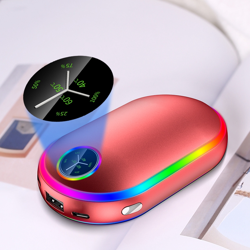 10000MAh USB ชาร์จไฟฟ้ามืออุ่น - Hand Warmer Electric บทวิจารณ์และราคา