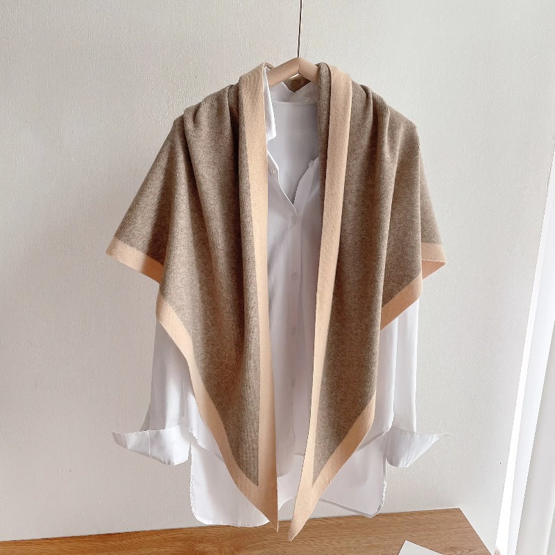 แฟชั่นฤดูใบไม้ร่วงและฤดูหนาว ผ - Shawl Wrap Winter บทวิจารณ์และราคา