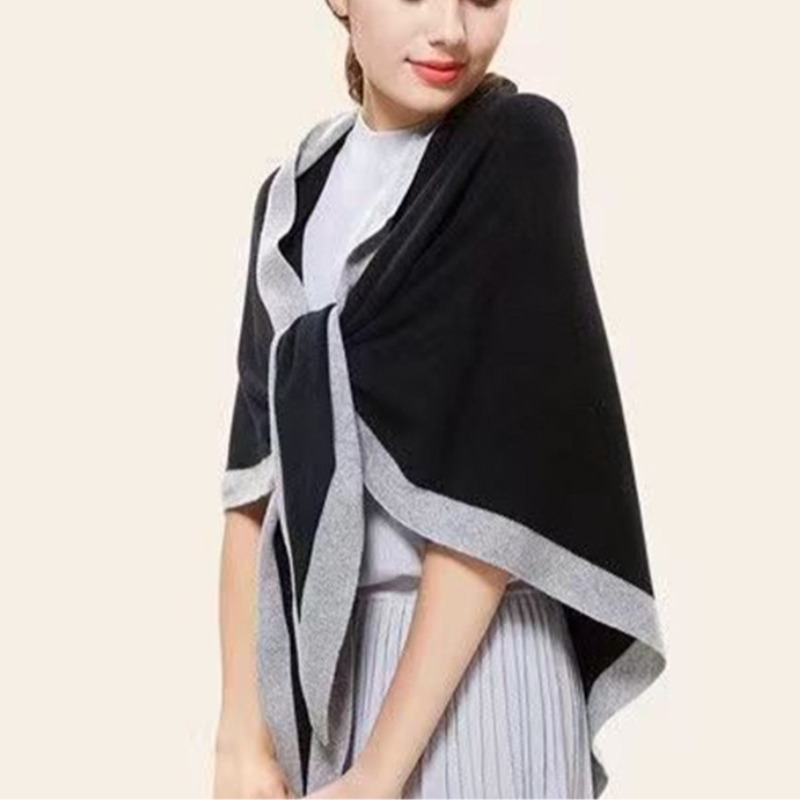 แฟชั่นฤดูใบไม้ร่วงและฤดูหนาว ผ - Shawl Wrap Winter บทวิจารณ์และราคา