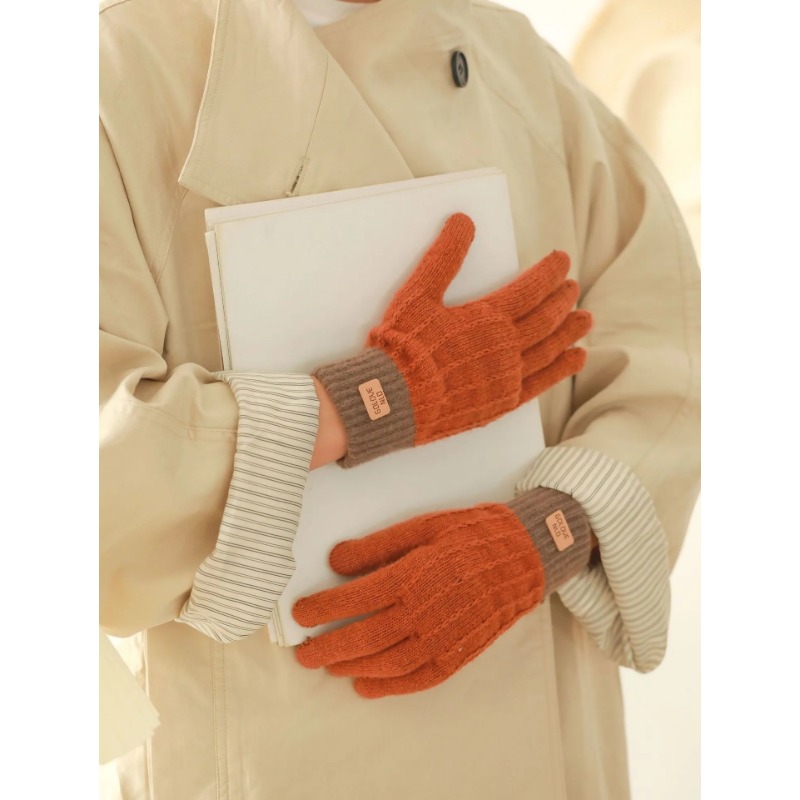 ถุงมือกันหนาวฤดูใบไม้ร่วงและฤด - Touch Screen Gloves บทวิจารณ์และราคา
