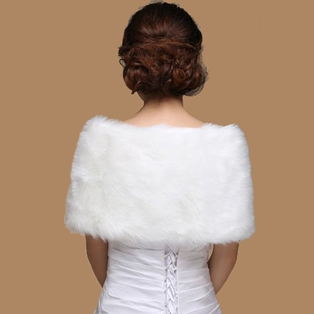 ฤดูหนาว Cape สีขาวผ้าคลุมไหล่อ - Shawl Wrap Winter บทวิจารณ์และราคา