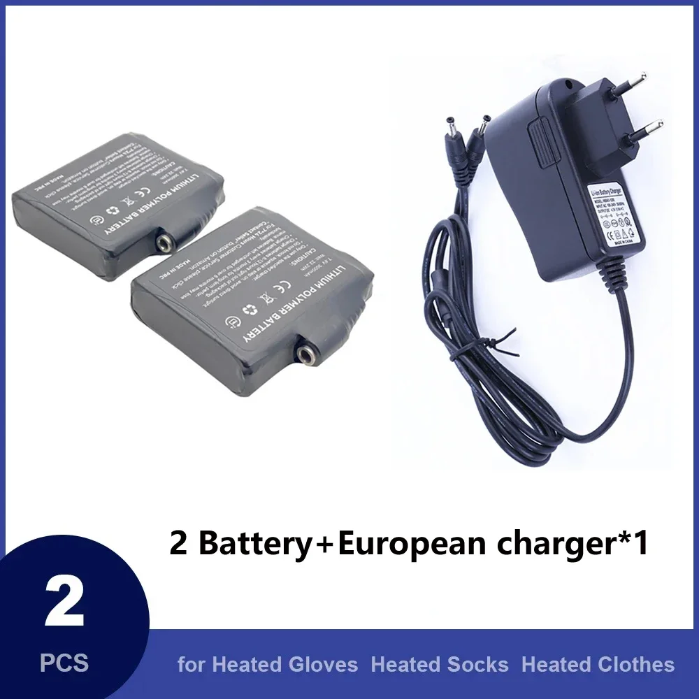 แบตเตอรี่ถุงมืออุ่น 7.4V 3000m - Heated Vest Battery บทวิจารณ์และราคา