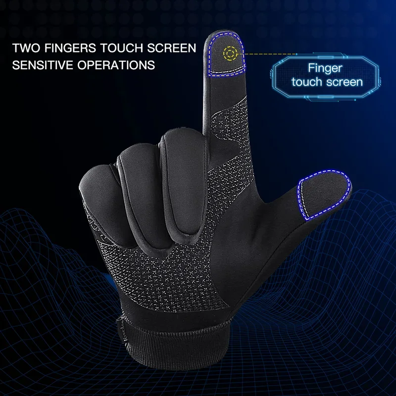 ถุงมือขี่มอเตอร์ไซค์ฤดูหนาว Ky - Touch Screen Gloves บทวิจารณ์และราคา