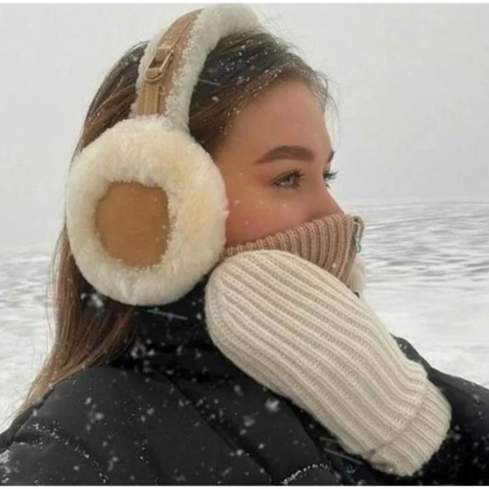 ที่ครอบหูผ้ากำมะหยี่ที่อุดหูพั - Earmuffs Foldable บทวิจารณ์และราคา